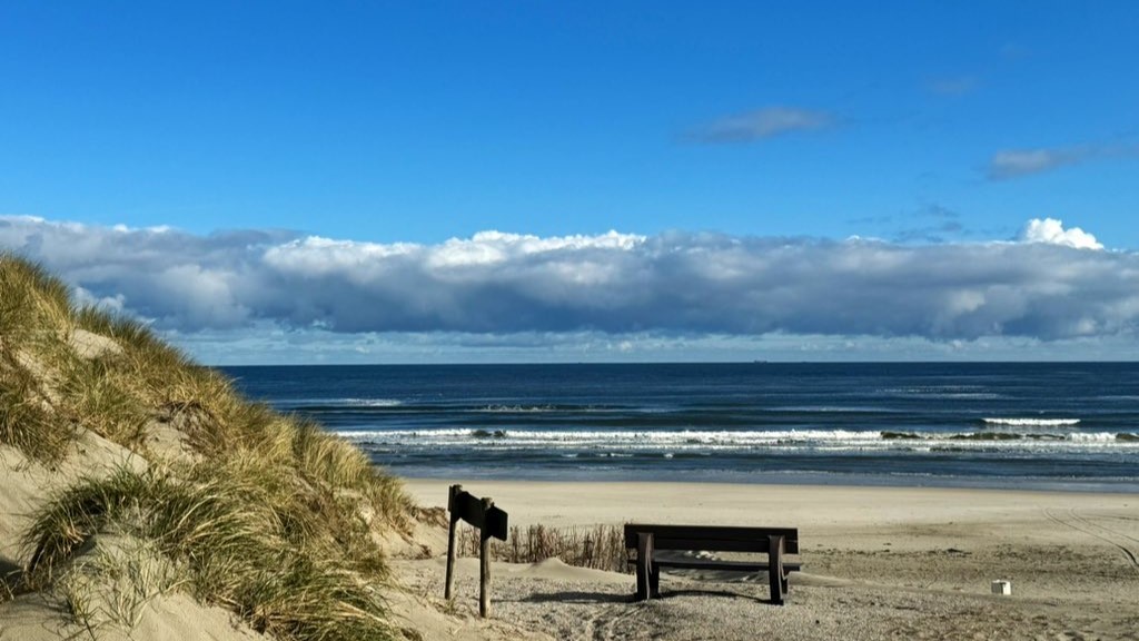 Strand overgang zee Terschelling strand opgang vakantie aan zee
