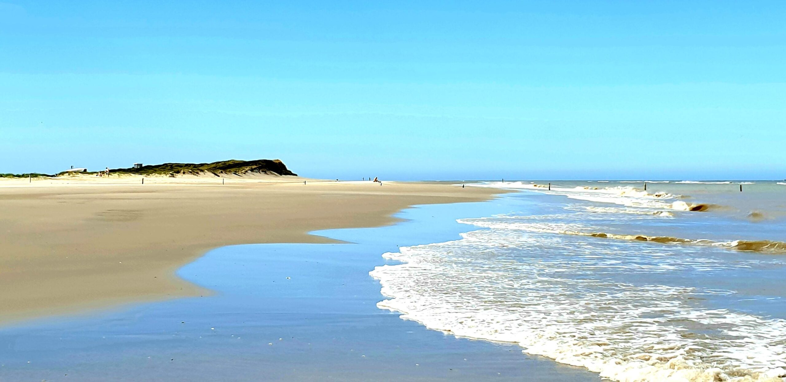 Branding van Terschelling Strand en branding van Terschelling
