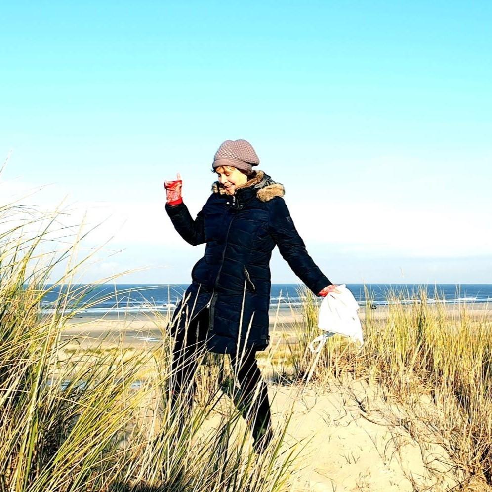 Solo reizen op Terschelling strand, zee, ontspanning